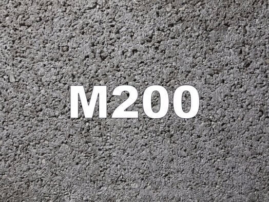 Изображение бетона М200