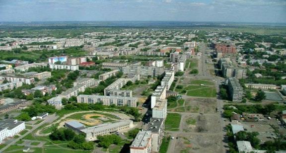 Фото панорамы города Копейск