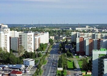Фото панорамы города Озерск