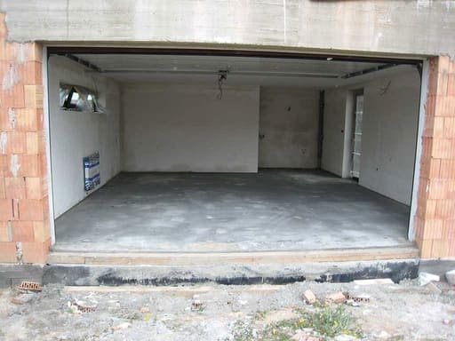 Фото заливки полов бетоном для гаража
