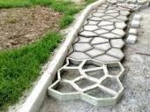Фото бетонной дорожки н адаче