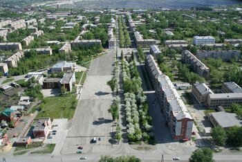 Фото панорамы Коркино Челябинской области